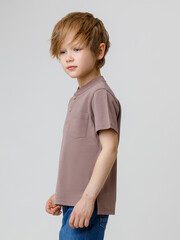 фуфайка  для мальчика  КР 302391/капучино 1312 к638