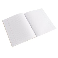 
          Тетрадь 18л., клетка, Alingar, скрепка, блок офсет, 100% белизна, мелованный картон (стандарт), "Розовая"