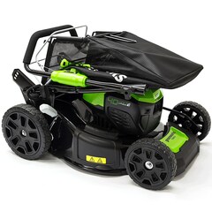 Газонокосилка Greenworks GD40LM46SPK4 40V (46 см) самоходная аккумуляторная, с АКБ 4 А/ч и ЗУ