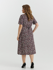 4536 Халат на пуговицах