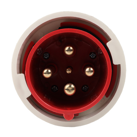 Вилка кабельная 034-63А-6h-380AC-3P+PE-IP67