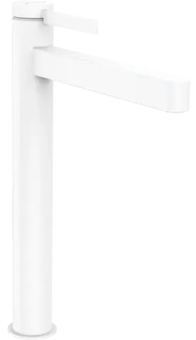 Смеситель для раковины с донным клапаном, белый Hansgrohe Finoris 76070700