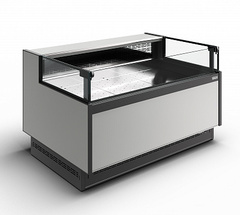 Гастрономическая витрина BAVARIA 4 Carboma GC110 SP 1,25-2 рыба на льду открытая (версия 2.0) (без боковин)