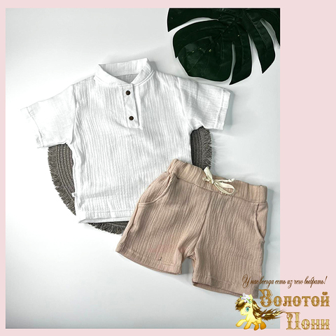 Костюм муслин детский (1-3) 260408-RT2003