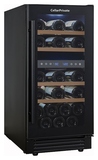 Винный шкаф Cellar Private CP027-2TB черная дверь