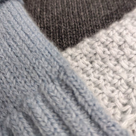 Меринос с кашемиром (30%) ZEGNA BARUFFA BABA 1/15 серо-голубой