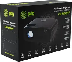 Проектор Cactus CS-PRM.07WT.Full HD LCD 3200Lm LS 320Lm ANSI (1920x1080) 1500:1 ресурс лампы:50000часов 1xUSB typeA 3xHDMI 1.16кг — фото 8
