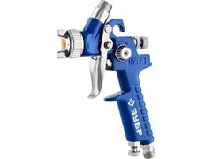 ЗУБР PRO 150, 0.8 мм, пневматический краскопульт с верхним бачком, Профессионал (06454-0.8)