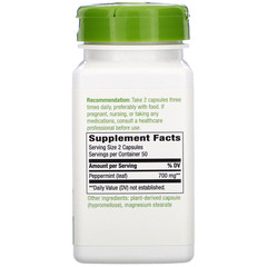 Nature's Way, Peppermint Leaf, 700 mg, 100 Vegan Capsules