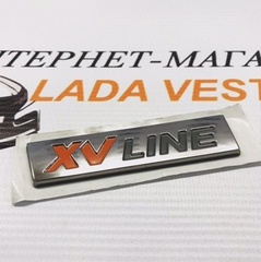 Оригинальная эмблема XV Line Lada Vesta