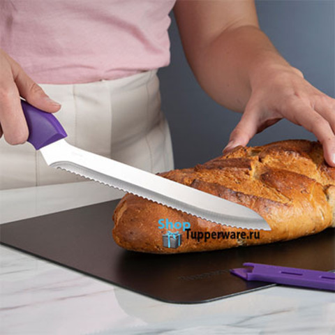 Нож для хлеба Гурман с чехлом рис.4