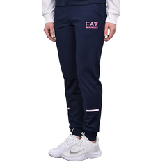 Женский теннисный костюм EA7 Woman Jersey Tracksuit - navy blue