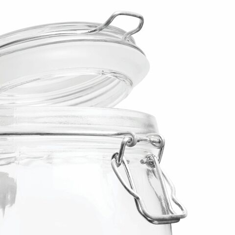 Стеклянная банка для хранения продуктов CLICKY M, объем ок. 500 ml