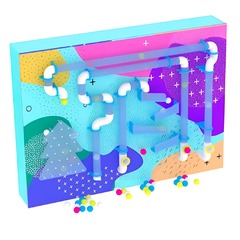 Игровой лабиринт 280x45-75x240 см