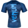 Рашгард Venum Nightcrawler Blue S/S