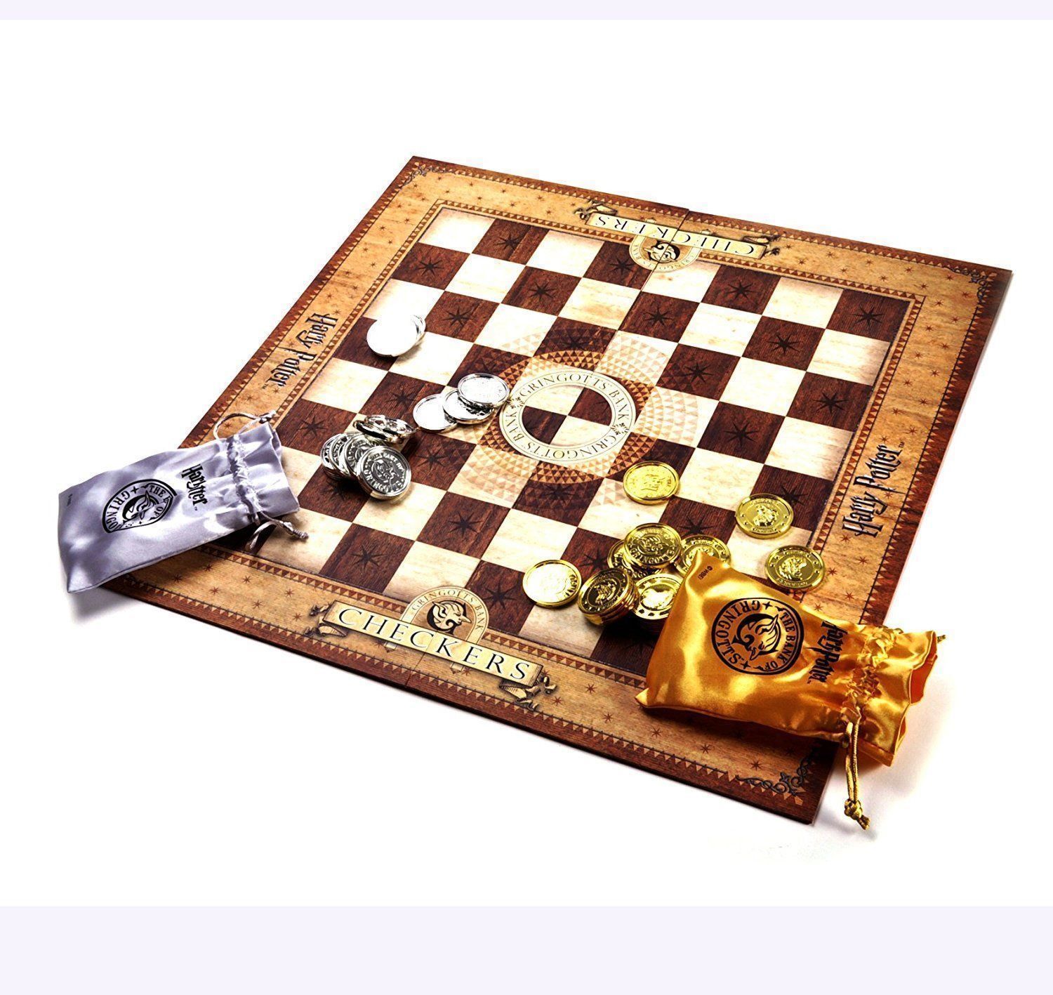 Настольная игра Шашки Банка Гринготс: купить набор Gringotts Checkers из фильма  Гарри Поттер в магазине Toyszone.ru