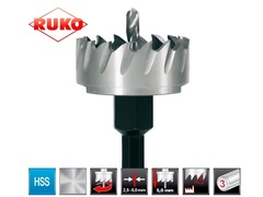 Коронка по металлу 55,0x10мм HSS-G S=12мм Ruko 128055