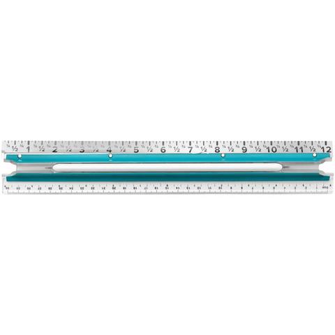 Линейка для резки с металлическим краем. Comfort Craft Easy Grip Ruler by We R Memory Keepers -30 см