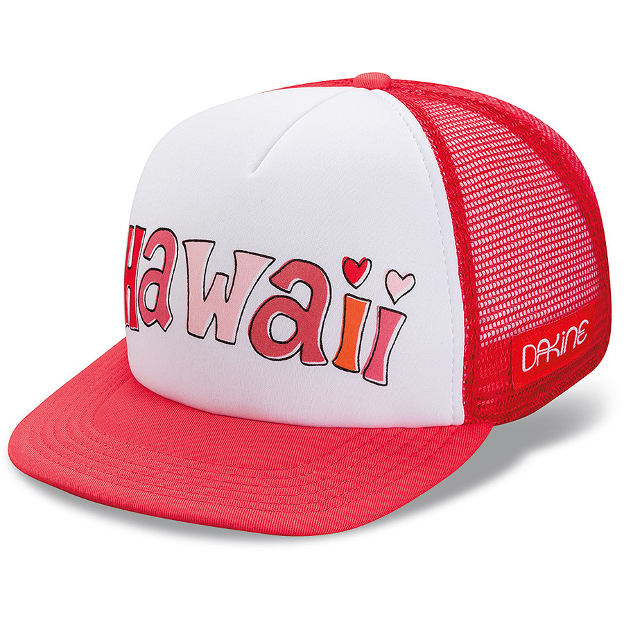 Кепки, панамы, шляпы Кепка женская Dakine HAWAII TRUCKER RED CORAL 2015S-08640030-HawaiiTrucker-RedCoral.jpg