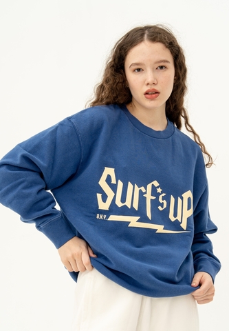 Свитшот оверсайз Bowery NYC "Surf's Up" Delft
