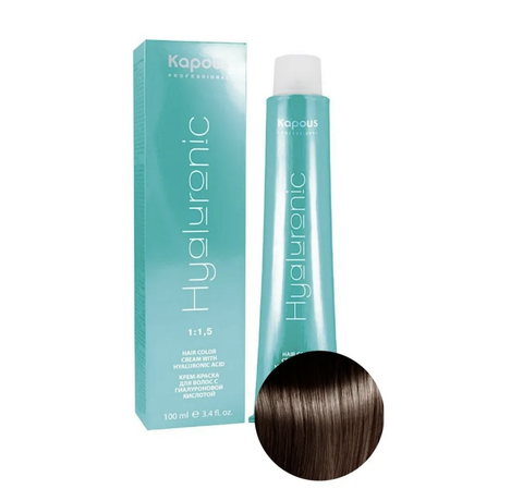 Hyaluronic Acid HY 7.8 Блондин карамель Крем-краска с гиалуроновой кислотой 100 мл (Kapous)