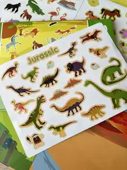 Многоразовые наклейки 