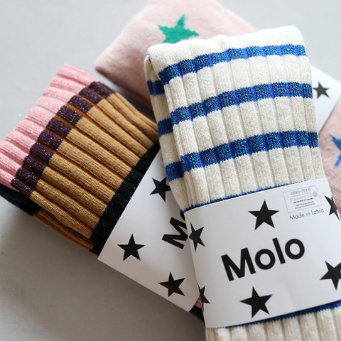 Колготки MOLO Stripy Glitter Breton