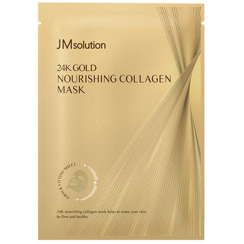 Питательная омолаживающая маска с коллагеном и золотом JMsolution 24K Gold Nourishing Collagen Mask