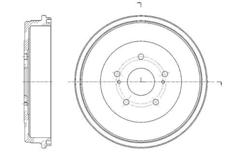 Барабан тормозной G-brake  GD-06630