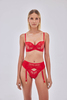 Пояс Adore Garter Belt Red