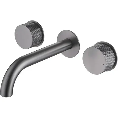 Abber Wasser Kreis AF81122NG Смеситель для раковины скрытого монтажа, цвет: серый