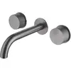 Abber Wasser Kreis AF81122NG Смеситель для раковины скрытого монтажа, цвет: серый