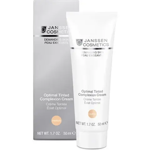 JANSSEN COSMETICS Дневной крем "Оптимал Комплекс" Medium SPF10 | Optimal Tinted Complexion Cream Medium