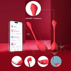 Фрикционное виброяйцо Vulse Lovense с управлением через приложение, работающее в режиме Handfree