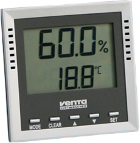 Цифровой термогигрометр  Venta № 6011000 (серый)