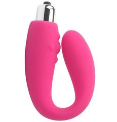 Розовый стимулятор G-точки и клитора SEE YOU 7-SPEED SILICONE FINGER - 