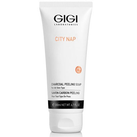 GIGI City Nap: Карбоновое мыло-скраб для лица (Charcoal Peeling Soap)
