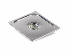 Крышка Luxstahl из нержавеющей стали для GN 2/3