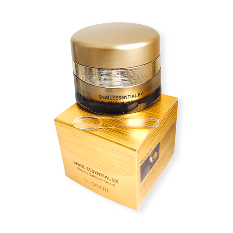 the SAEM Snail Essential EX Wrinkle Solution Cream 50ml