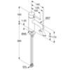 Kludi BOZZ 383890576WR4 смес. для умывальника; 3,8 l/min