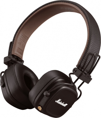 Наушники MARSHALL Major IV On-Ear Bluetooth, коричневый