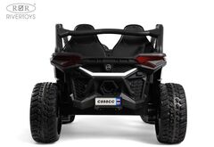 Детский электромобиль BUGGY C555CC (Полноприводный, двухместный)