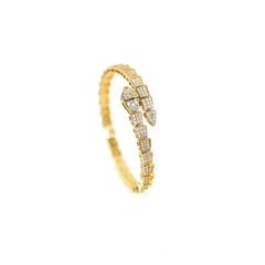 Браслет ЗМЕЯ lemon gold