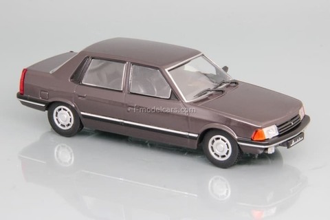 Moskvich-2142 brown 1990 year 1:43 DeAgostini Auto Legends USSR #240