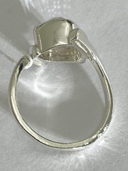 Горный хрусталь 260  (кольцо из серебра)