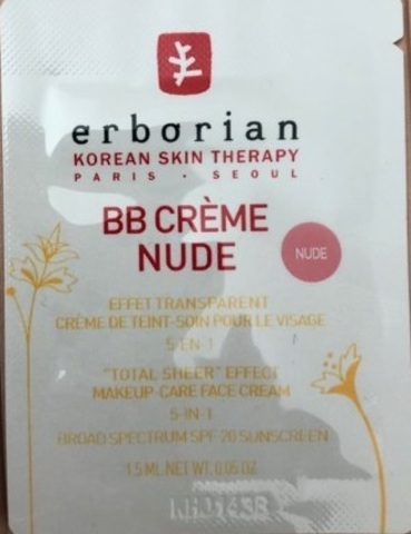 Krem \ Крем \ Cream Erborian BB creme nude 1.5ml