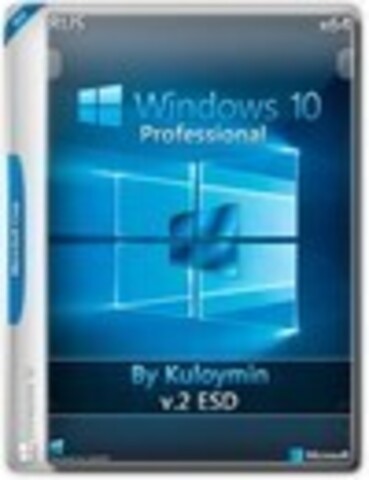 Windows 10 Professional x64 by Kuloymin v.2 ESD [2016, RUS]