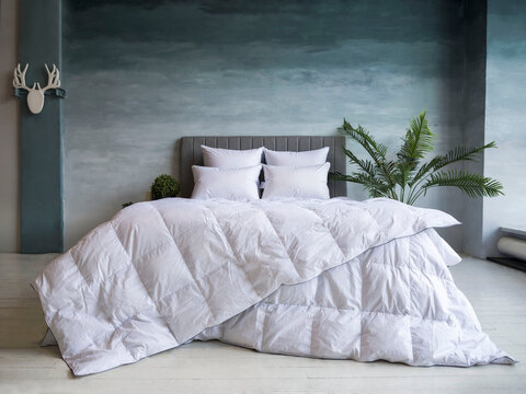 Одеяло всесезонное 140х205 German Grass Gray Familie Down