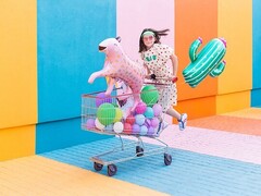 Фигура гелиевая Леопард розовый