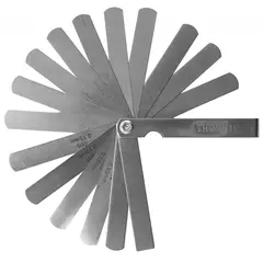 Thorvik TG15 Комплект щупов 15 пластин 0.05-0.6 мм 53378